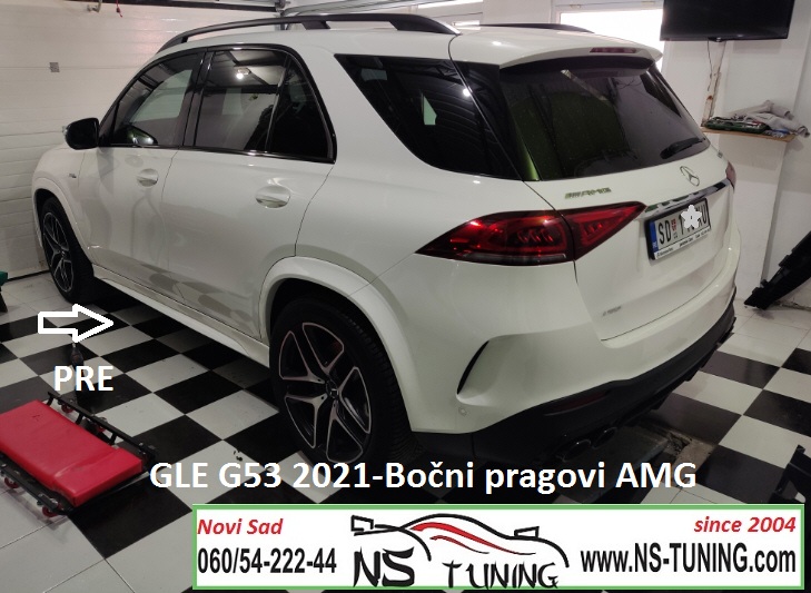 gle w167 amg mercedes g53 bocni pragovi ugradnja novi sad beograd ns tuning